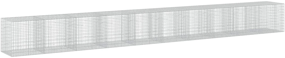 Gabionas su 3,5 mm viela ir 5x10 cm tinkleliu 1000x100x100 cm