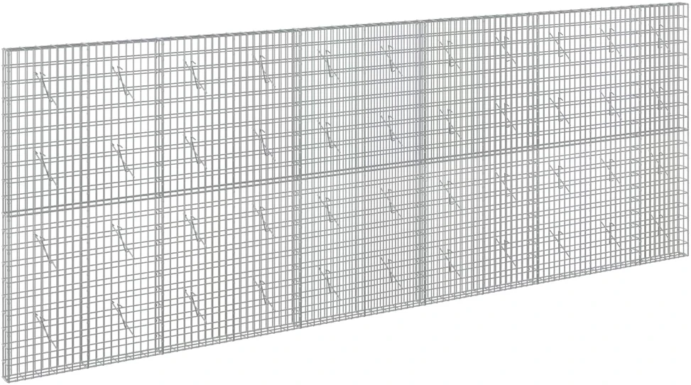 Gabionas su 3,5 mm viela ir 5x10 cm tinkleliu 550x10x200 cm