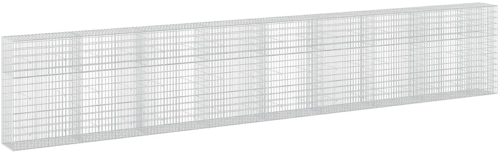 Gabionas su 3,5 mm viela ir 5x10 cm tinkleliu 850x50x150 cm