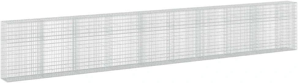 Gabionas su 3,5 mm viela ir 5x10 cm tinkleliu 950x50x150 cm