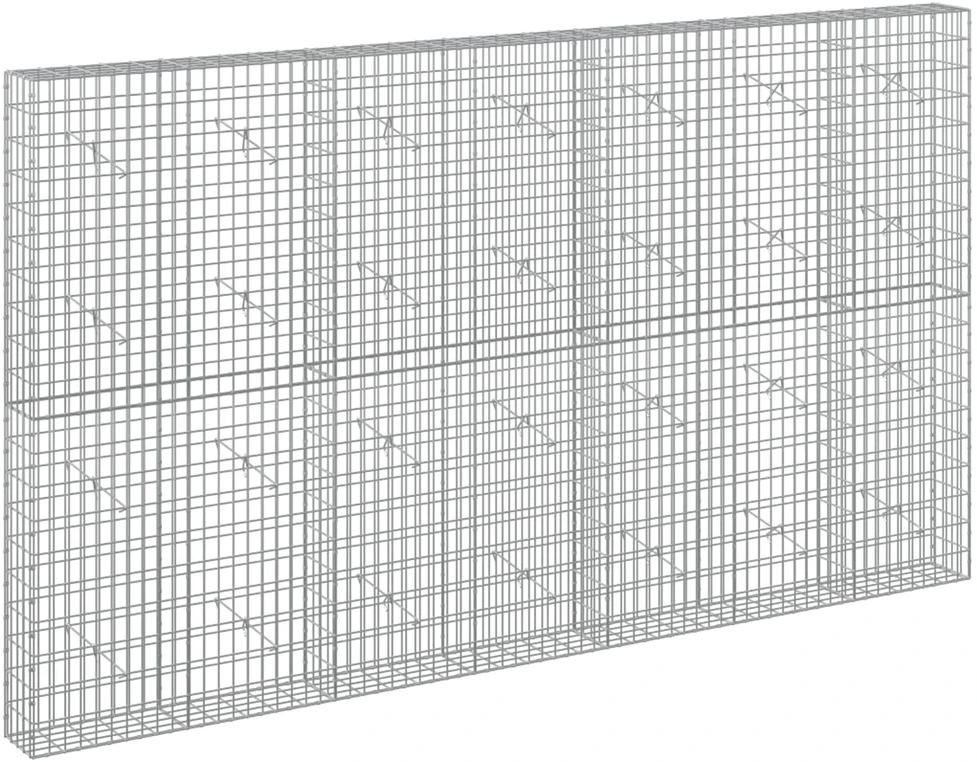 Gabionas su 3,5 mm viela ir 5x10 cm tinkleliu 350x20x200 cm
