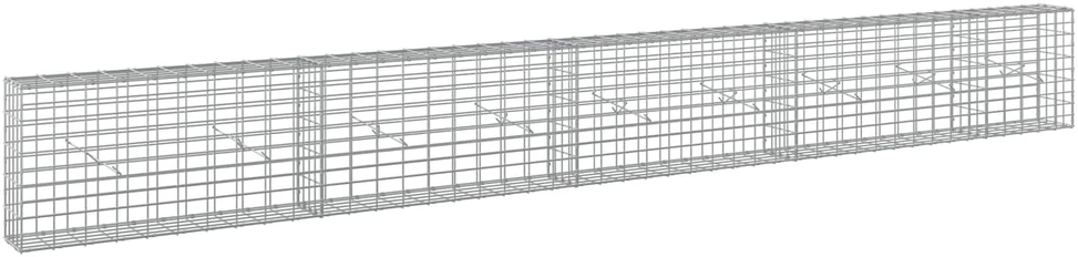 Gabionas su 3,5 mm viela ir 5x10 cm tinkleliu 450x20x50 cm