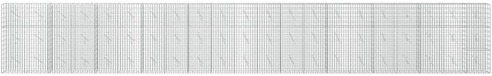 Gabionas su 3,5 mm viela ir 5x10 cm tinkleliu 1050x10x150 cm