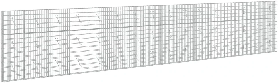 Gabionas su 3,5 mm viela ir 5x10 cm tinkleliu 800x10x150 cm