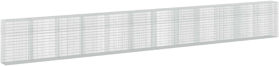 Gabionas su 3,5 mm viela ir 5x10 cm tinkleliu 1200x50x150 cm