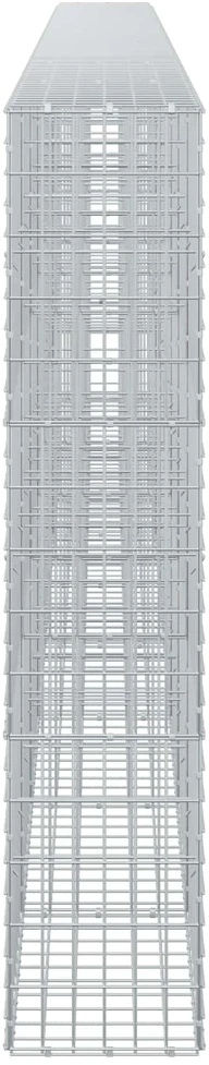Gabionas su 3,5 mm viela ir 5x10 cm tinkleliu 800x30x150 cm