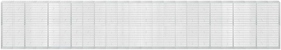 Gabionas su 3,5 mm viela ir 5x10 cm tinkleliu 1200x50x200 cm