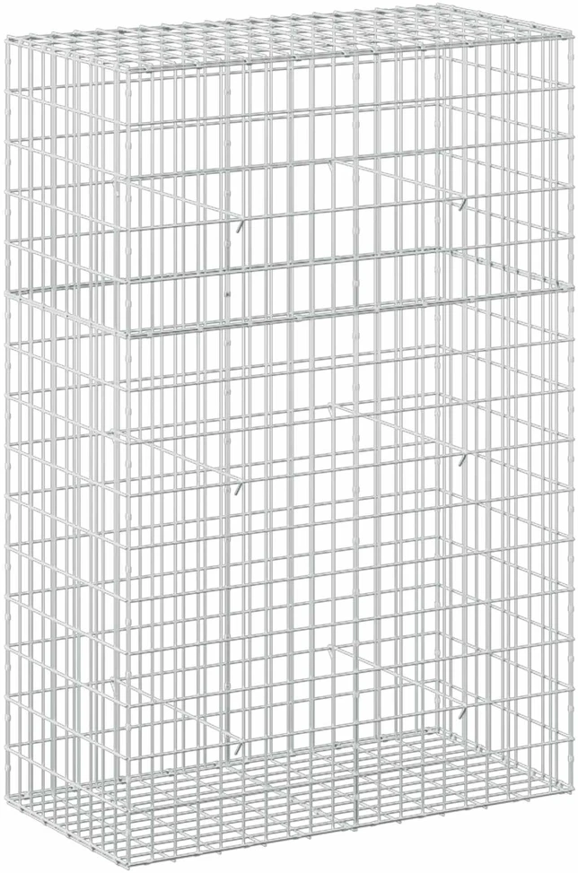 Gabionas su 3,5 mm viela ir 5x10 cm tinkleliu 100x50x150 cm