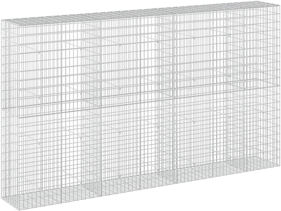 Gabionas su 3,5 mm viela ir 5x10 cm tinkleliu 350x50x200 cm