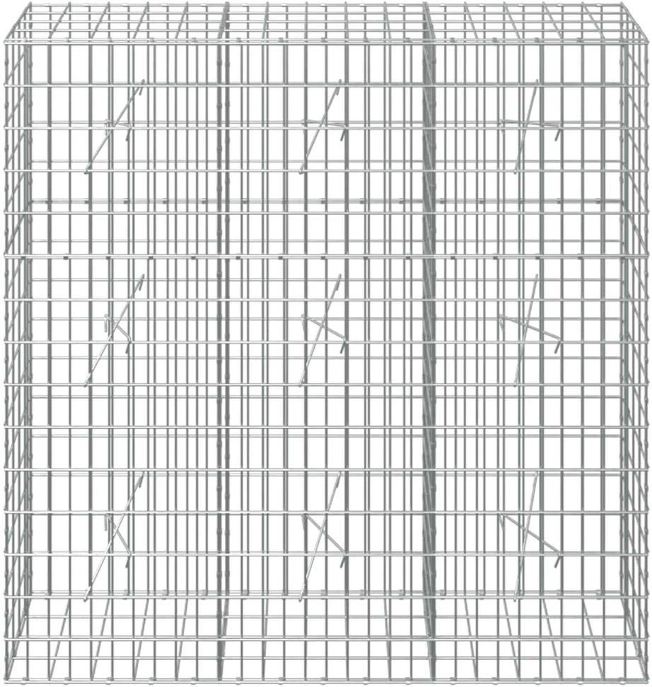 Gabionas su 3,5 mm viela ir 5x10 cm tinkleliu 150x20x150 cm