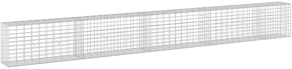 Gabionas su 3,5 mm viela ir 5x10 cm tinkleliu 450x30x50 cm