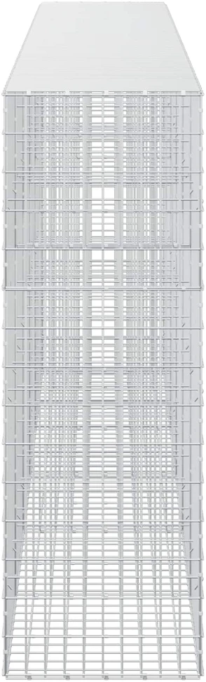 Gabionas su 3,5 mm viela ir 5x10 cm tinkleliu 550x50x150 cm