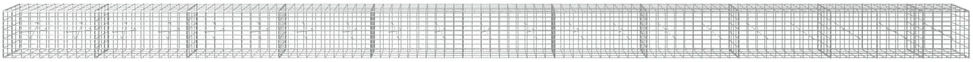 Gabionas su 3,5 mm viela ir 5x10 cm tinkleliu 1050x20x50 cm