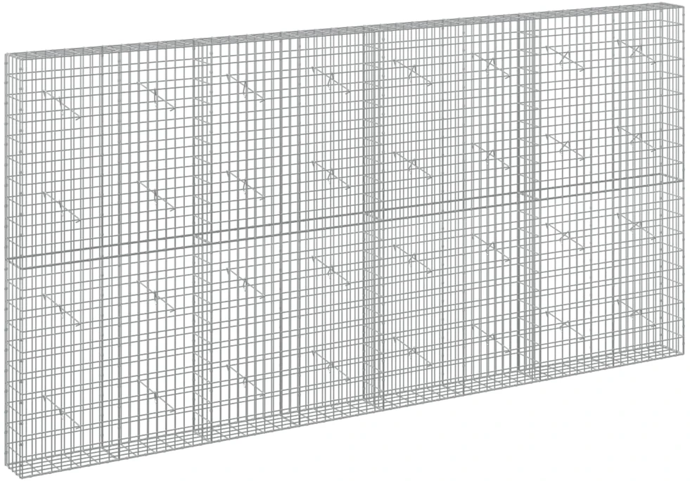 Gabionas su 3,5 mm viela ir 5x10 cm tinkleliu 400x20x200 cm