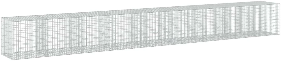 Gabionas su 3,5 mm viela ir 5x10 cm tinkleliu 900x100x100 cm