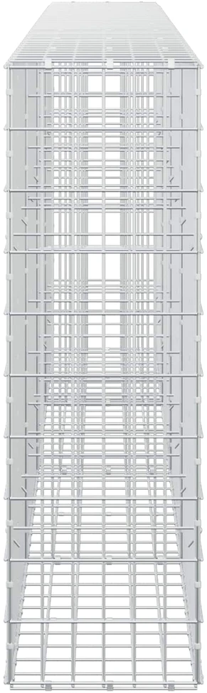 Gabionas su 3,5 mm viela ir 5x10 cm tinkleliu 400x30x100 cm