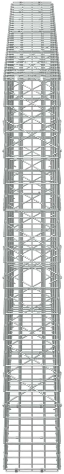 Gabionas su 3,5 mm viela ir 5x10 cm tinkleliu 350x20x150 cm