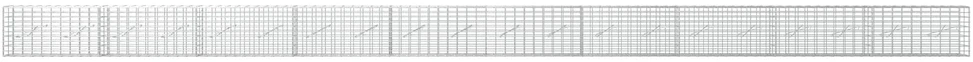 Gabionas su 3,5 mm viela ir 5x10 cm tinkleliu 1000x10x50 cm