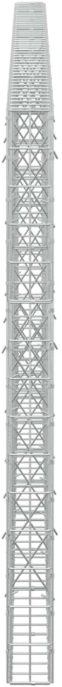 Gabionas su 3,5 mm viela ir 5x10 cm tinkleliu 450x10x150 cm