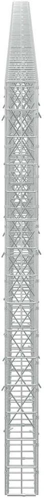 Gabionas su 3,5 mm viela ir 5x10 cm tinkleliu 750x10x150 cm