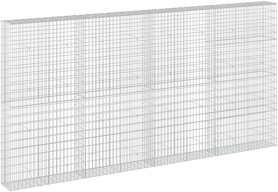 Gabionas su 3,5 mm viela ir 5x10 cm tinkleliu 400x30x200 cm