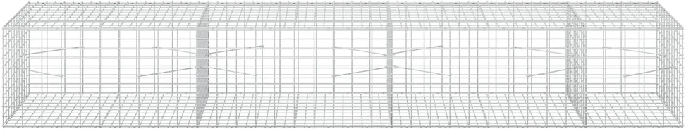Gabionas su 3,5 mm viela ir 5x10 cm tinkleliu 350x100x50 cm