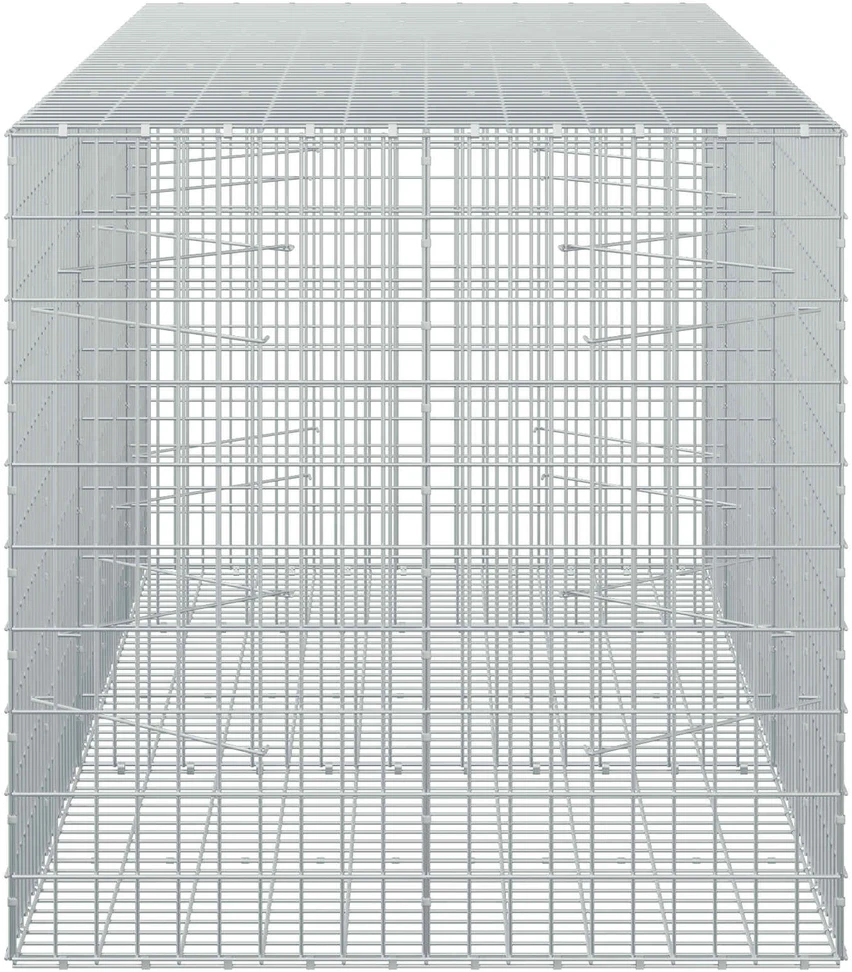 Gabionas su 3,5 mm viela ir 5x10 cm tinkleliu 250x100x100 cm