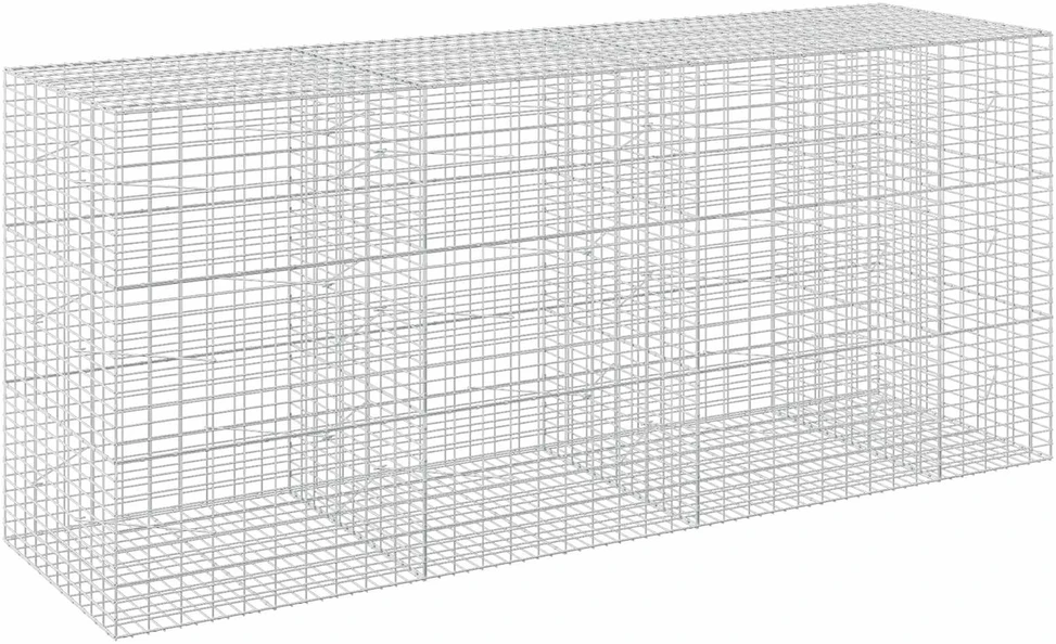 Gabionas su 3,5 mm viela ir 5x10 cm tinkleliu 350x100x150 cm