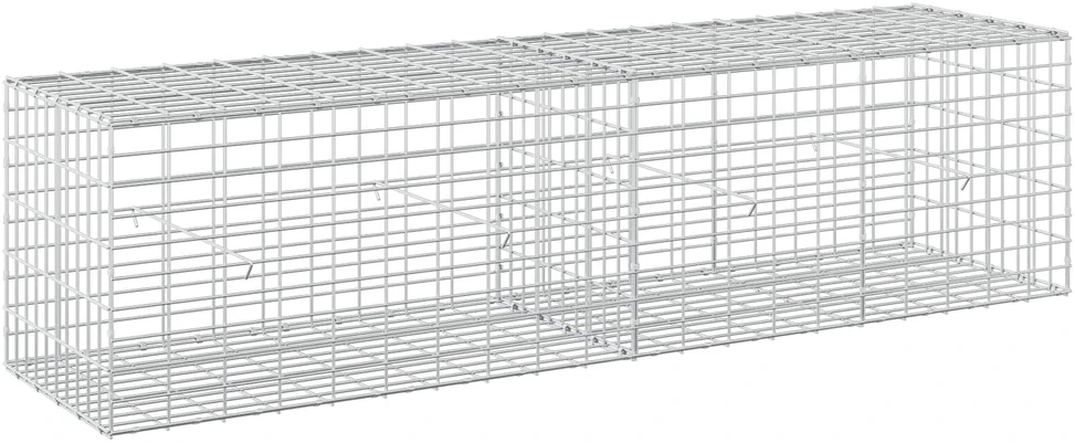 Gabionas su 3,5 mm viela ir 5x10 cm tinkleliu 200x50x50 cm