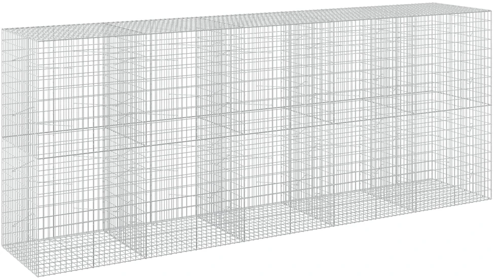 Gabionas su 3,5 mm viela ir 5x10 cm tinkleliu 500x100x200 cm