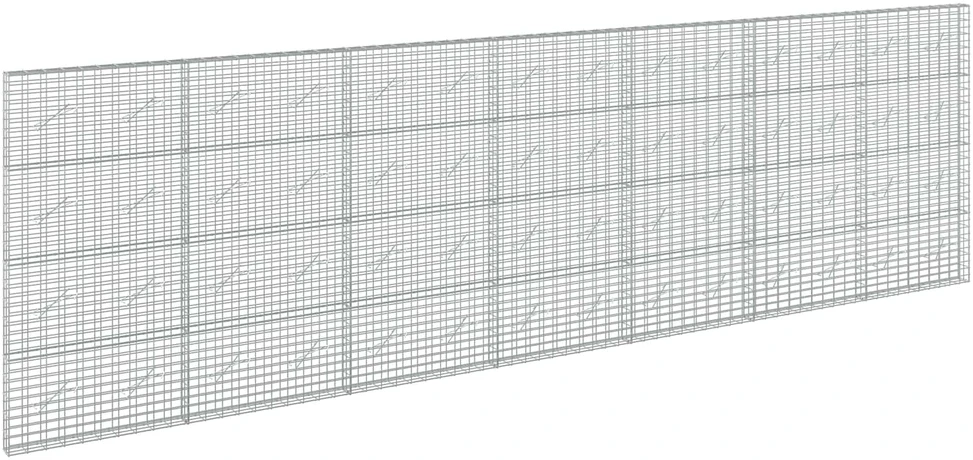 Gabionas su 3,5 mm viela ir 5x10 cm tinkleliu 700x10x200 cm