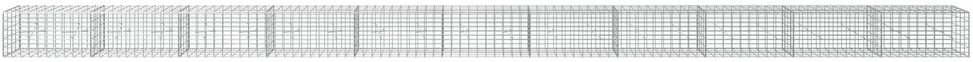 Gabionas su 3,5 mm viela ir 5x10 cm tinkleliu 1100x20x50 cm