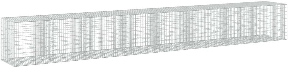 Gabionas su 3,5 mm viela ir 5x10 cm tinkleliu 800x100x100 cm