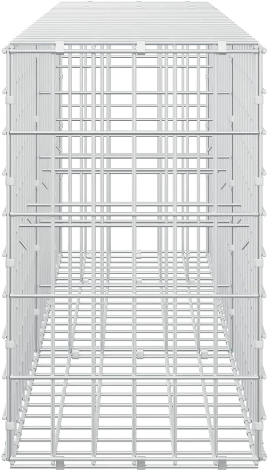 Gabionas su 3,5 mm viela ir 5x10 cm tinkleliu 250x30x50 cm