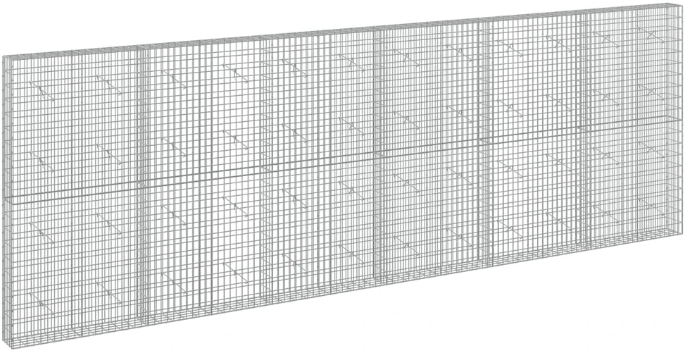 Gabionas su 3,5 mm viela ir 5x10 cm tinkleliu 600x20x200 cm
