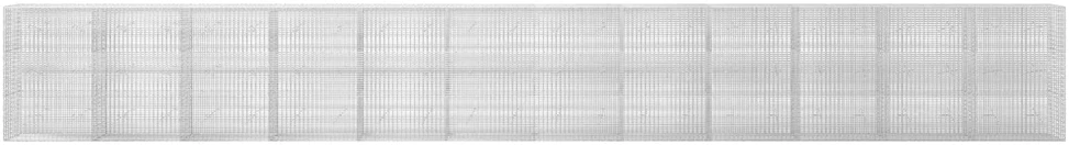 Gabionas su 3,5 mm viela ir 5x2,5 cm tinkleliu 1200x20x150 cm