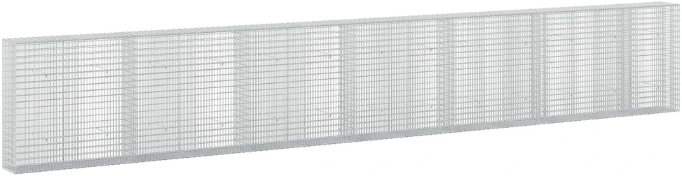 Gabionas su 3,5 mm viela ir 5x2,5 cm tinkleliu 650x30x100 cm