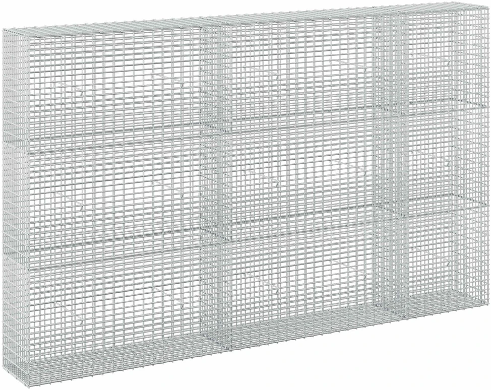 Gabionas su 3,5 mm viela ir 5x2,5 cm tinkleliu 250x30x150 cm