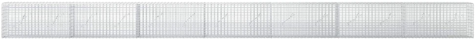 Gabionas su 3,5 mm viela ir 5x2,5 cm tinkleliu 700x10x50 cm