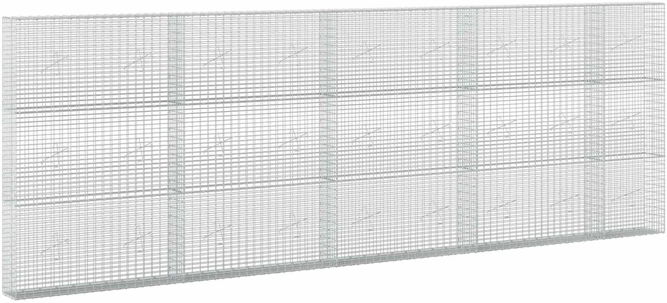 Gabionas su 3,5 mm viela ir 5x2,5 cm tinkleliu 450x20x150 cm