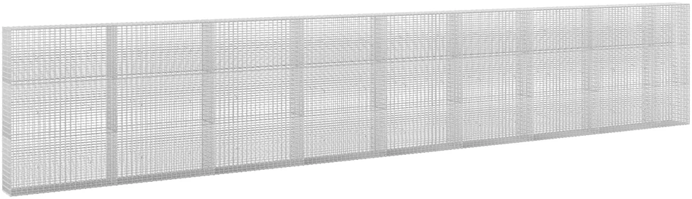 Gabionas su 3,5 mm viela ir 5x2,5 cm tinkleliu 850x30x150 cm