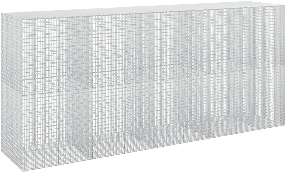 Gabionas su 3,5 mm viela ir 5x2,5 cm tinkleliu 450x100x200 cm