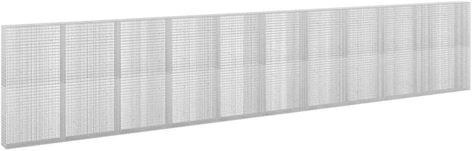 Gabionas su 3,5 mm viela ir 5x2,5 cm tinkleliu 1050x30x200 cm