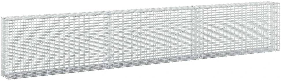 Gabionas su 3,5 mm viela ir 5x2,5 cm tinkleliu 300x20x50 cm