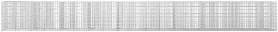 Gabionas su 3,5 mm viela ir 5x2,5 cm tinkleliu 950x30x100 cm