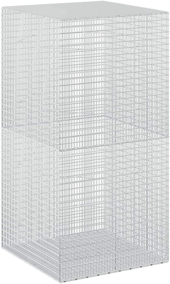 Gabionas su 3,5 mm viela ir 5x2,5 cm tinkleliu 100x100x200 cm