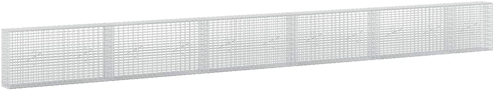 Gabionas su 3,5 mm viela ir 5x2,5 cm tinkleliu 550x20x50 cm
