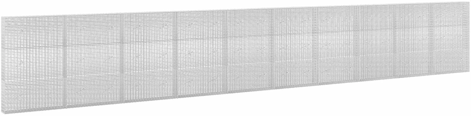 Gabionas su 3,5 mm viela ir 5x2,5 cm tinkleliu 1000x20x150 cm