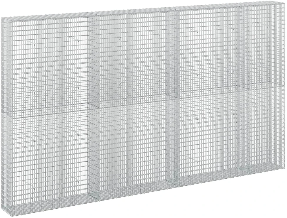 Gabionas su 3,5 mm viela ir 5x2,5 cm tinkleliu 350x30x200 cm