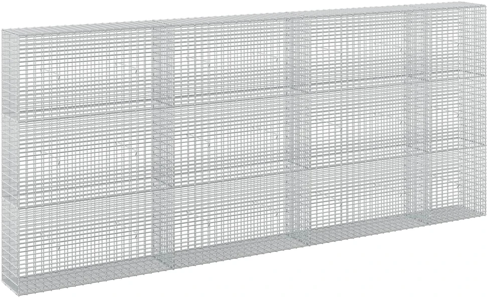 Gabionas su 3,5 mm viela ir 5x2,5 cm tinkleliu 350x30x150 cm